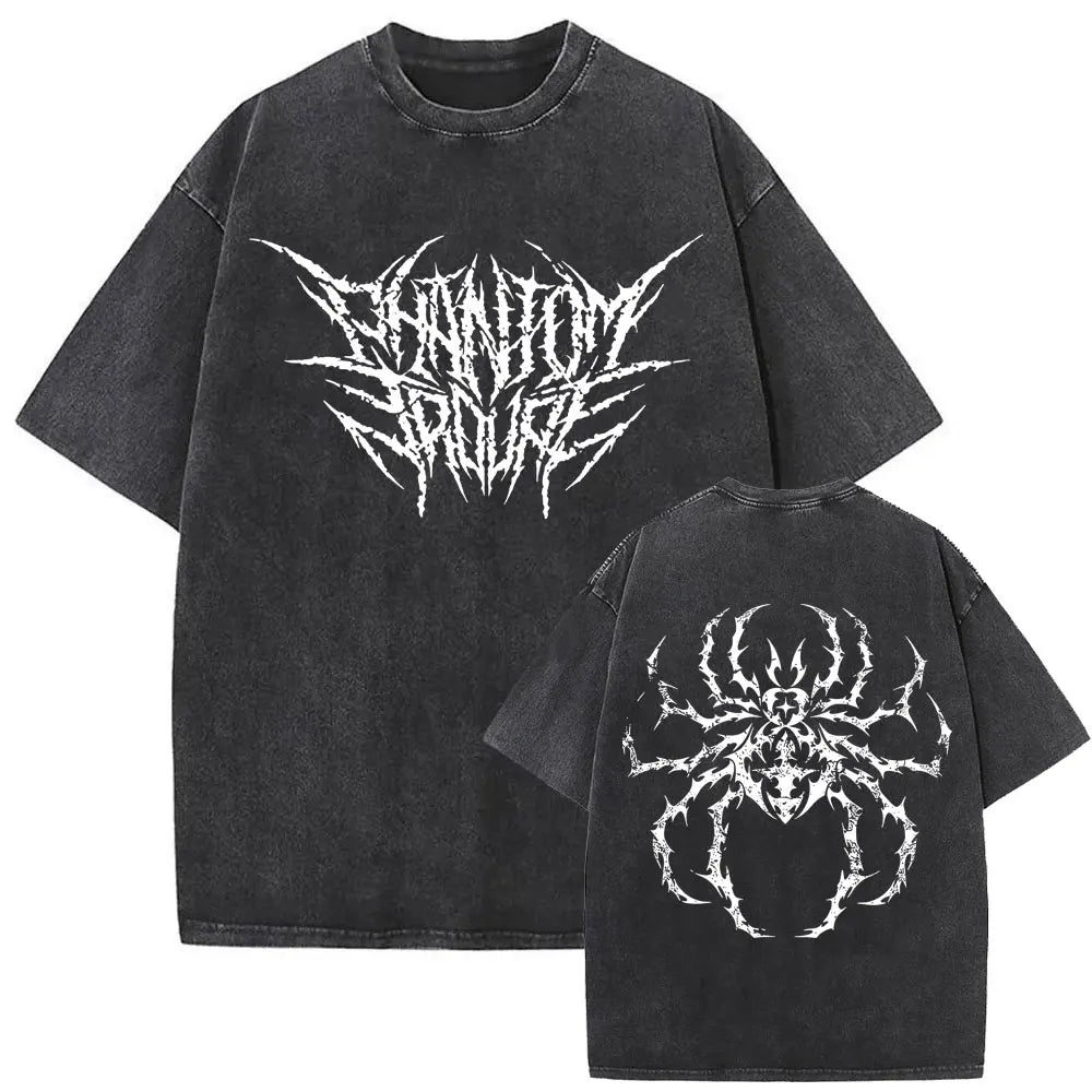 Hunter x Hunter Hisoka Washed Vintage Tee – Oversized Graphic