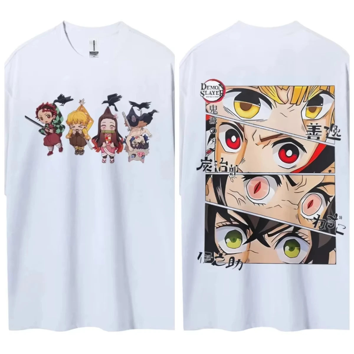 Demon Slayer Tanjiro Graphic Tee – Anime Fan T-Shirt