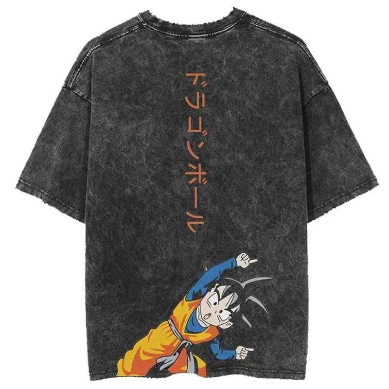 Dragon Ball Trunks & Goten Y2K Oversized Tee
