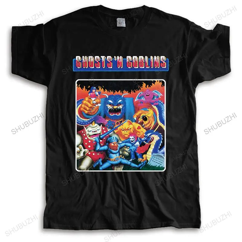 Ghosts 'n Goblins — NES Arcade Classic Cotton Tee - Neon Districts