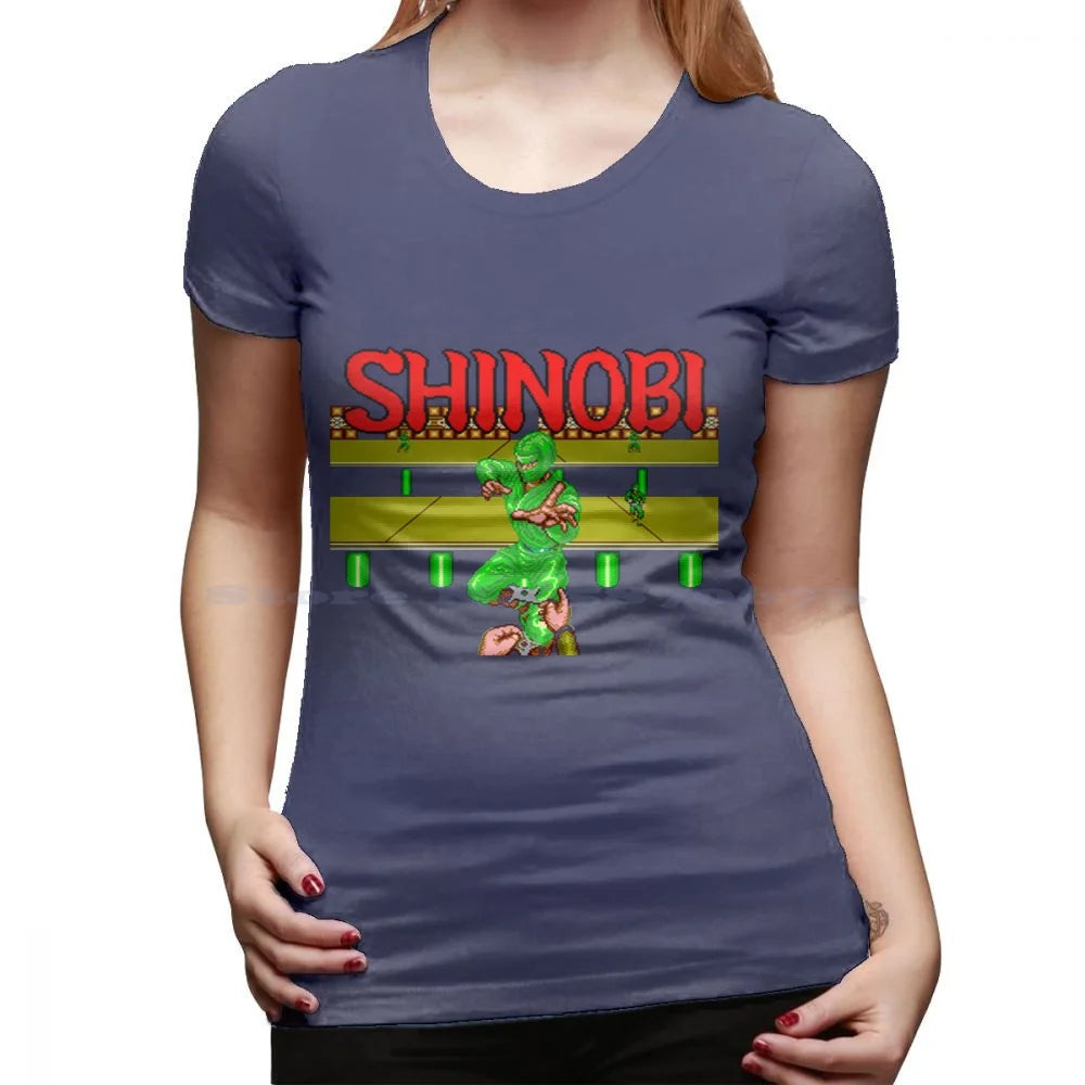 Shinobi — Sega Master System Arcade Ninja Tee - Neon Districts