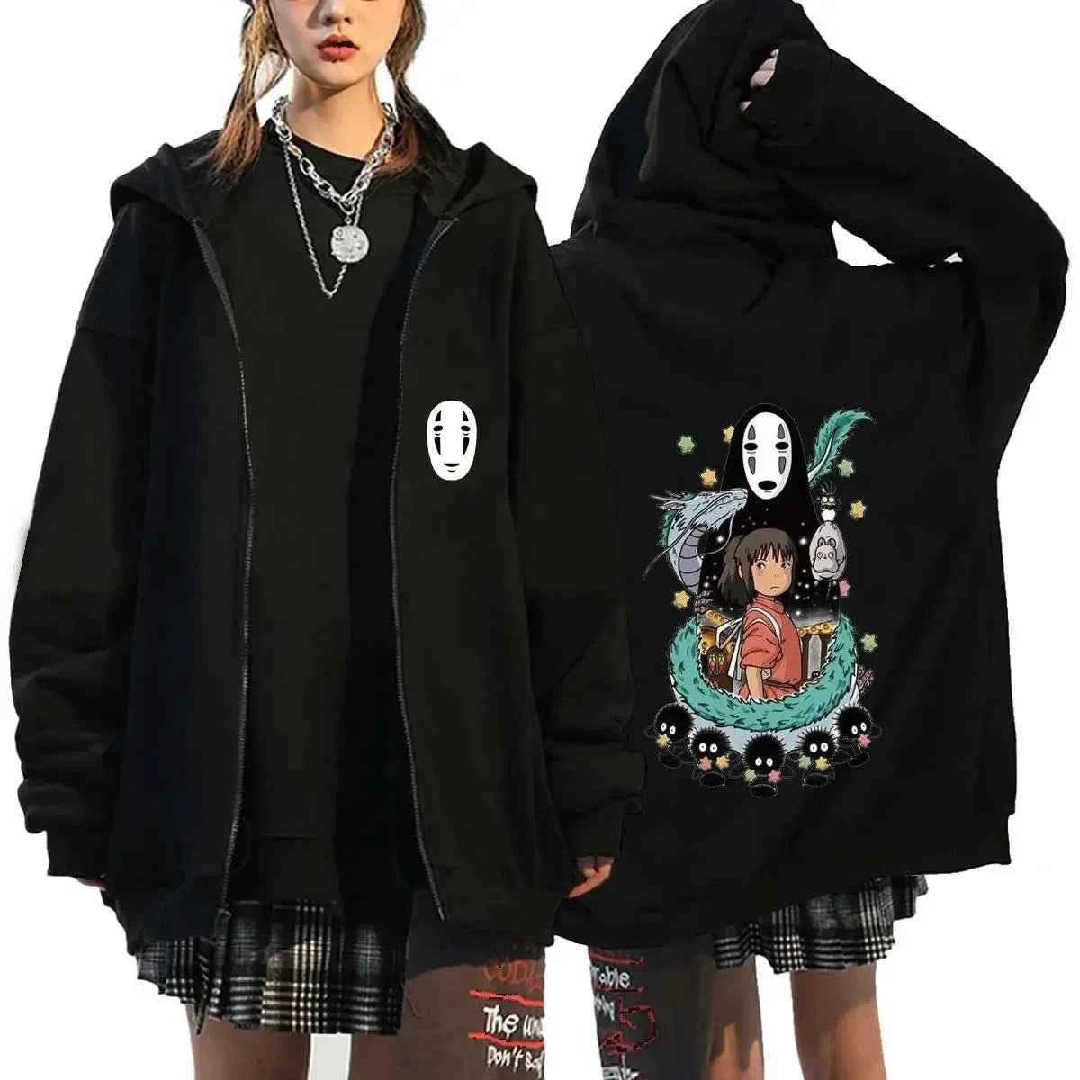 Ghibli No-Face Hoodie