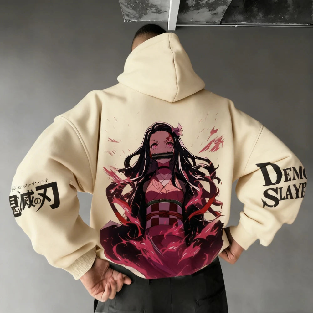 Demon Slayer Nezuko Hoodie - Neon Districts
