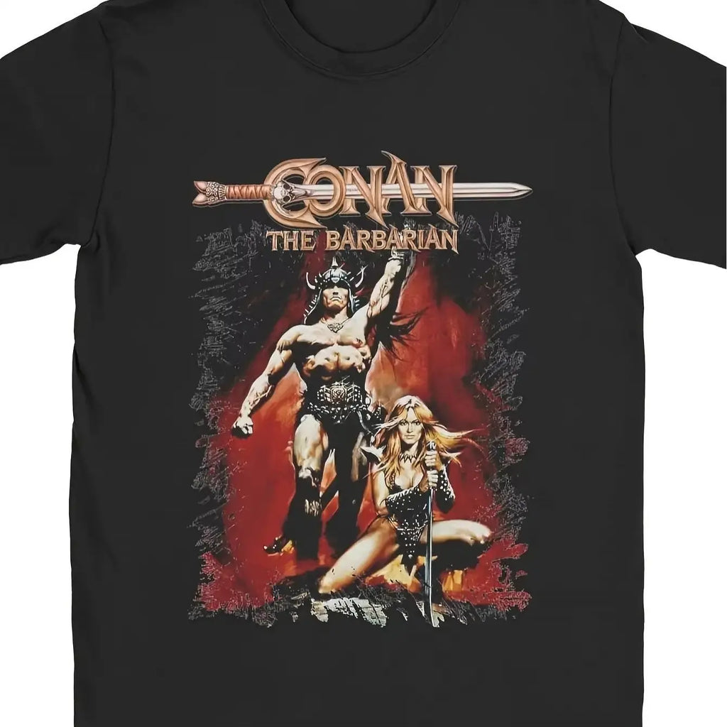 Conan the Barbarian — Classic Red Warrior Graphic Tee