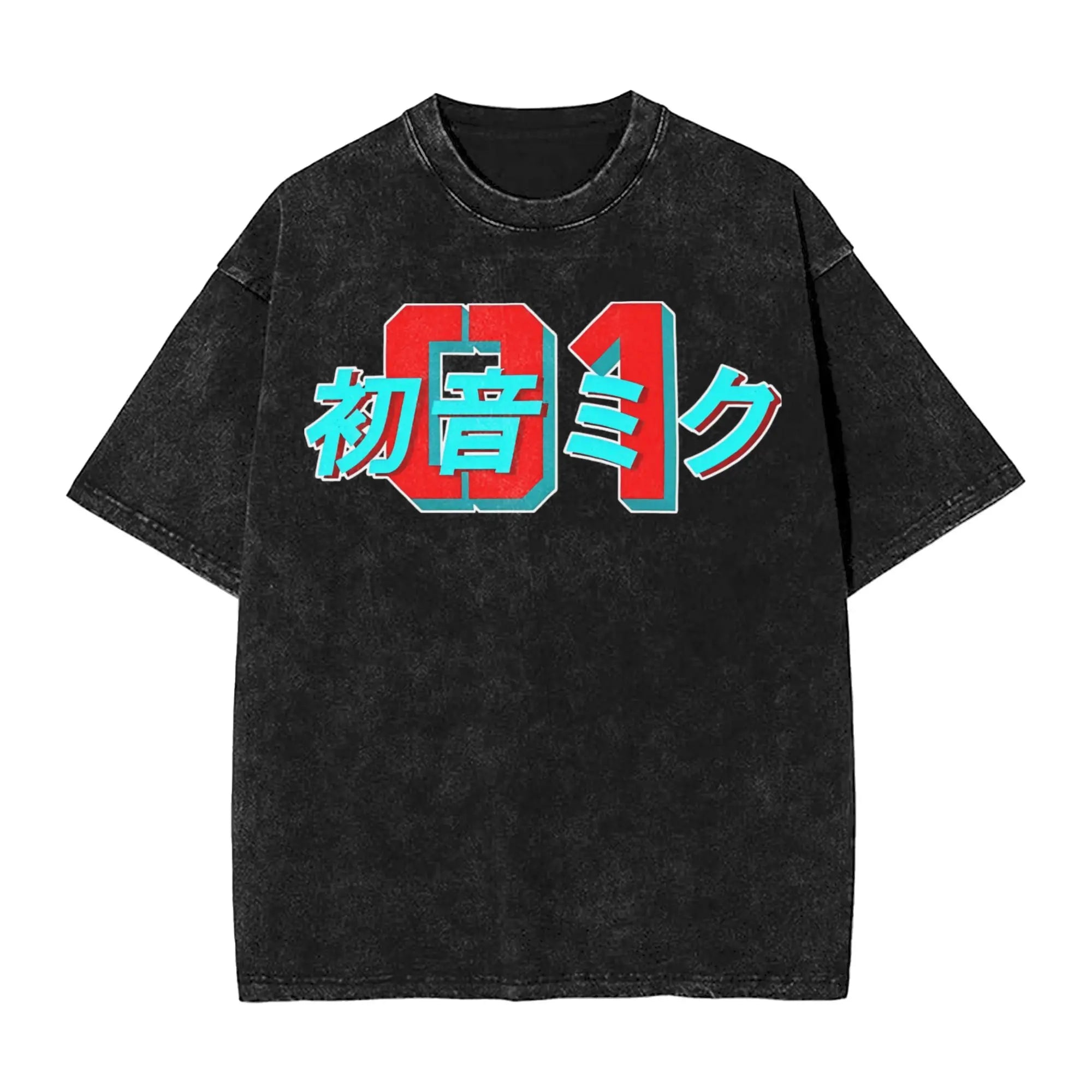 Hatsune Miku — Vocaloid Washed Oversized Tee