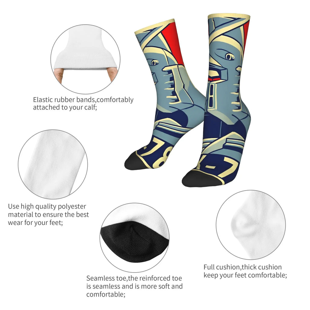 Mobile Suit Gundam Anime Socks - Neon Districts