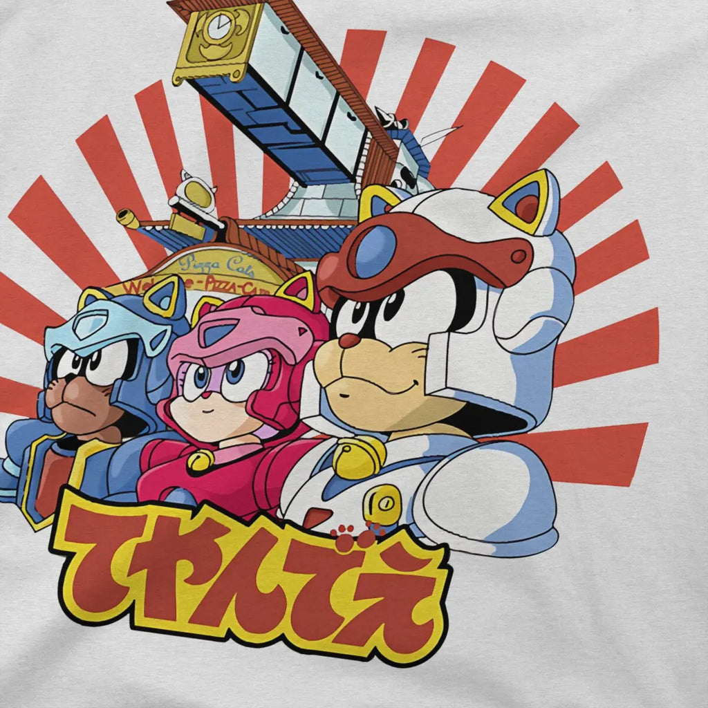 Samurai Pizza Cats — Crew Graphic Tee