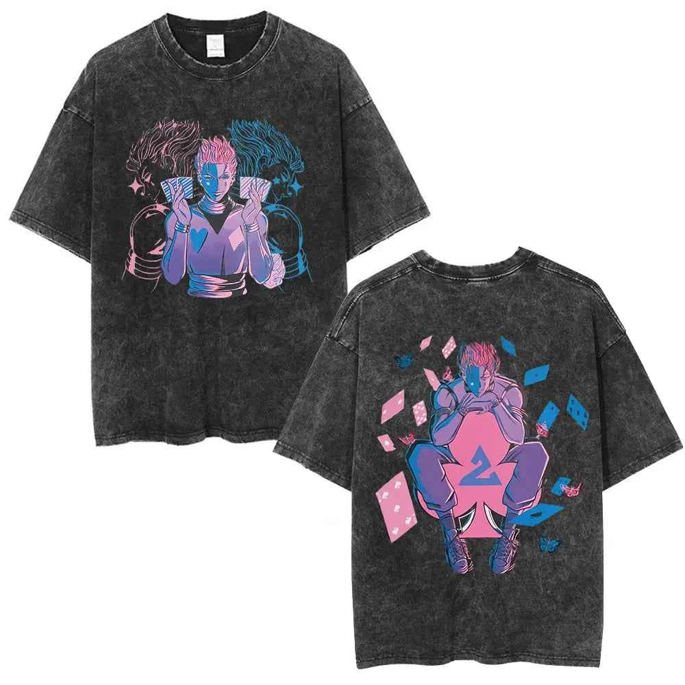Hunter x Hunter Killua & Gon Vintage Tee – Cherry Blossom Print