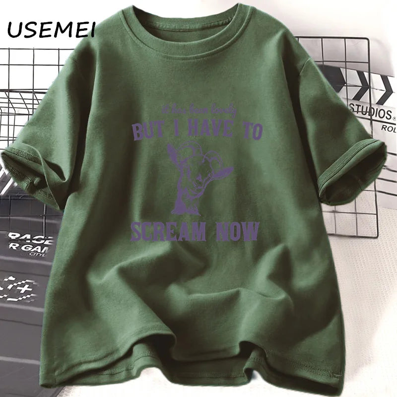 It Has Been Lovely, But I'm Going to Scream Now — Goat Women's Tee - Neon Districts