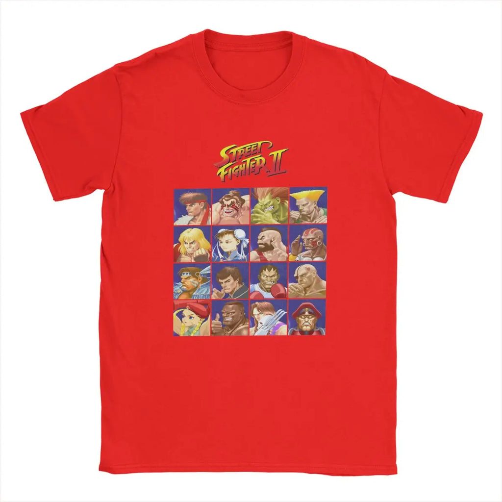 Street Fighter II — Character Select Screen Tee - Neon Districts