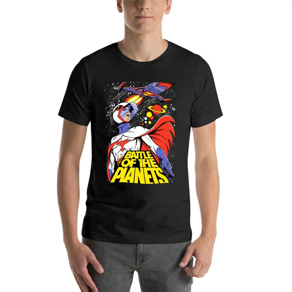 Battle of the Planets G-Force Retro Anime Tee – Retro Graphic Shirt - Neon Districts