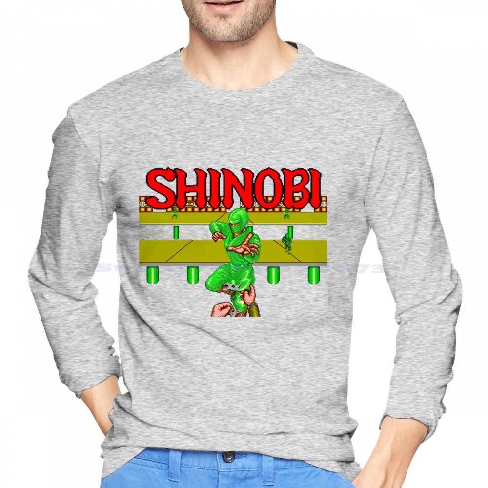 Shinobi — Sega Master System Arcade Ninja Tee - Neon Districts