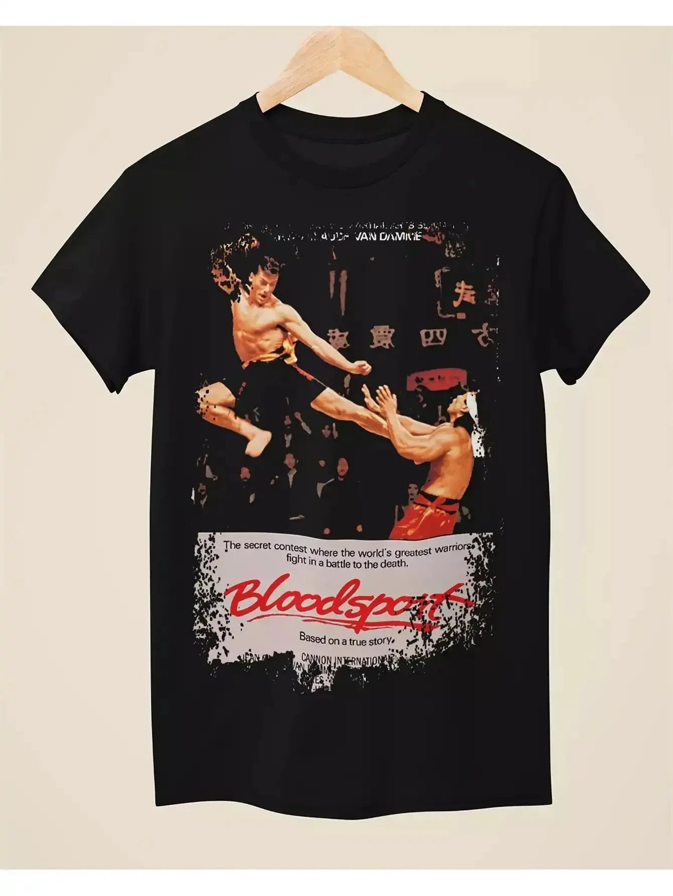 Bloodsport — Van Damme Kumite Poster Tee
