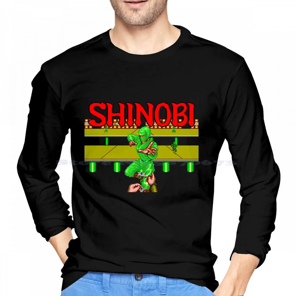 Shinobi — Sega Master System Arcade Ninja Tee - Neon Districts