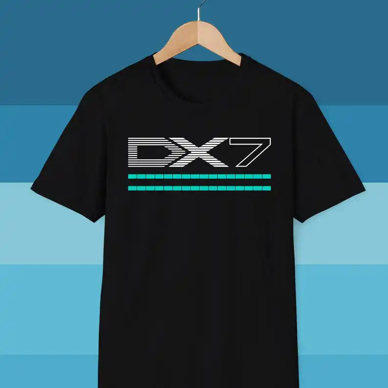 Yamaha DX7 — Vintage Synth 80s Music Producer Graphic Tee - Neon Districts