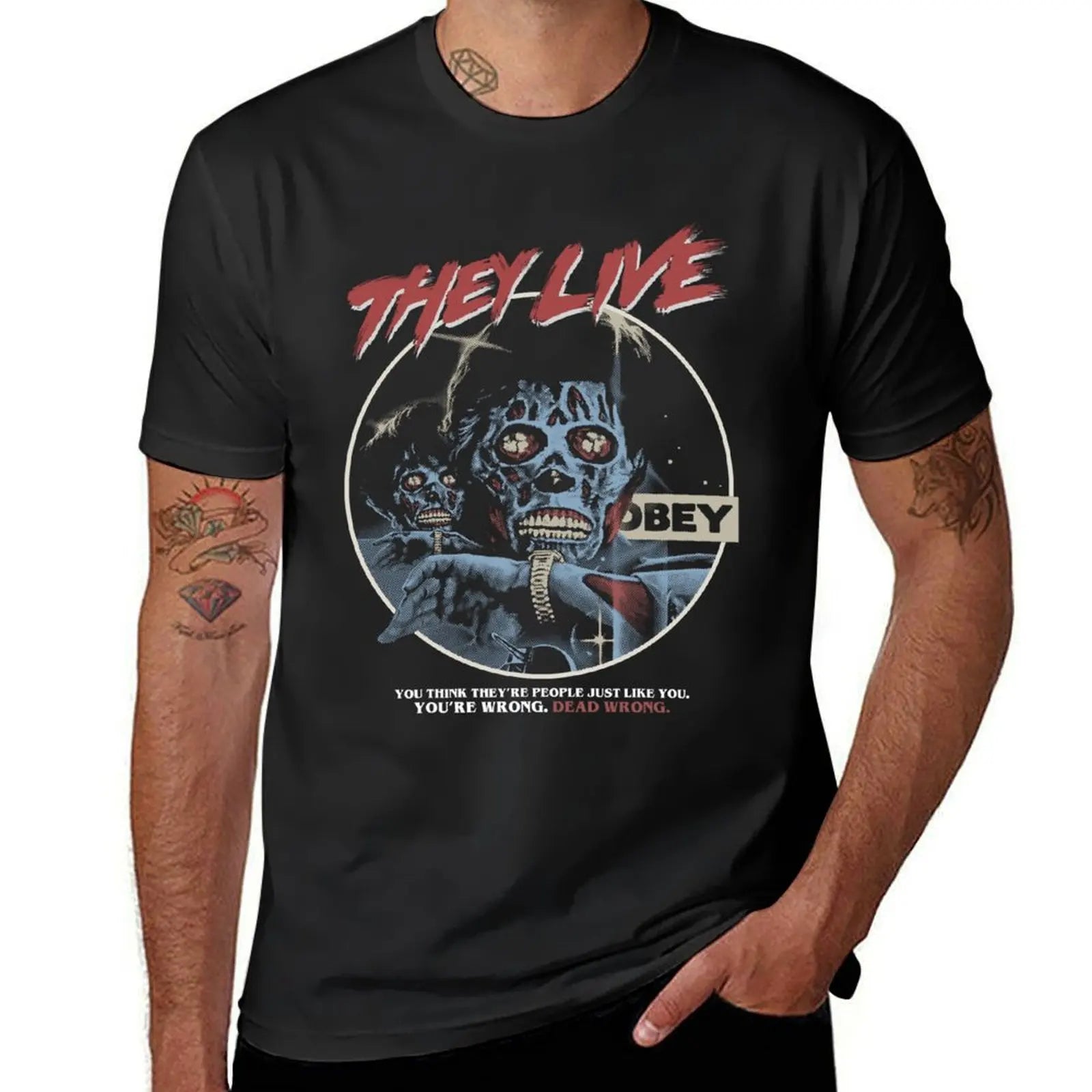 They Live — John Carpenter 80s Sci-Fi Tee