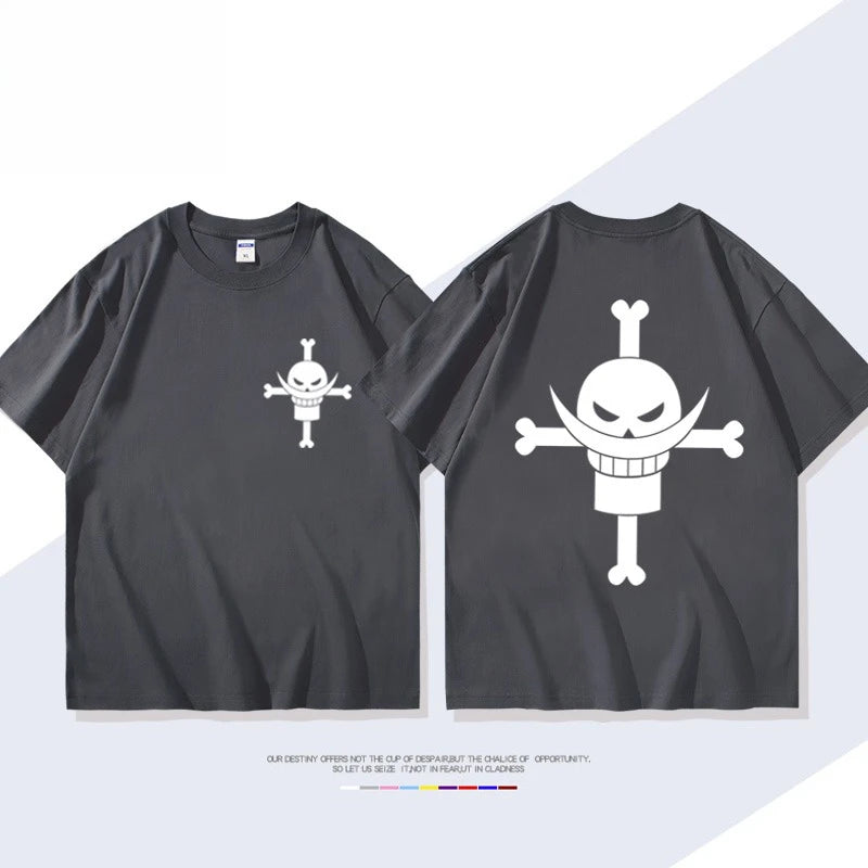 One Piece — Edward Newgate Whitebeard Graphic Tee - Neon Districts