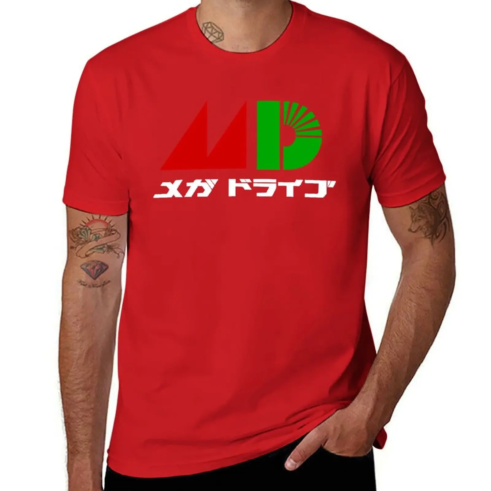 Sega Mega Drive — Heavyweight Classic Tee - Neon Districts