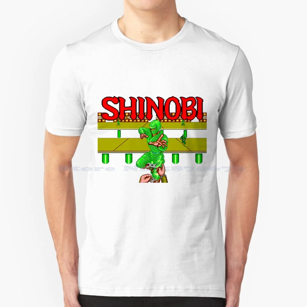 Shinobi — Sega Master System Arcade Ninja Tee - Neon Districts