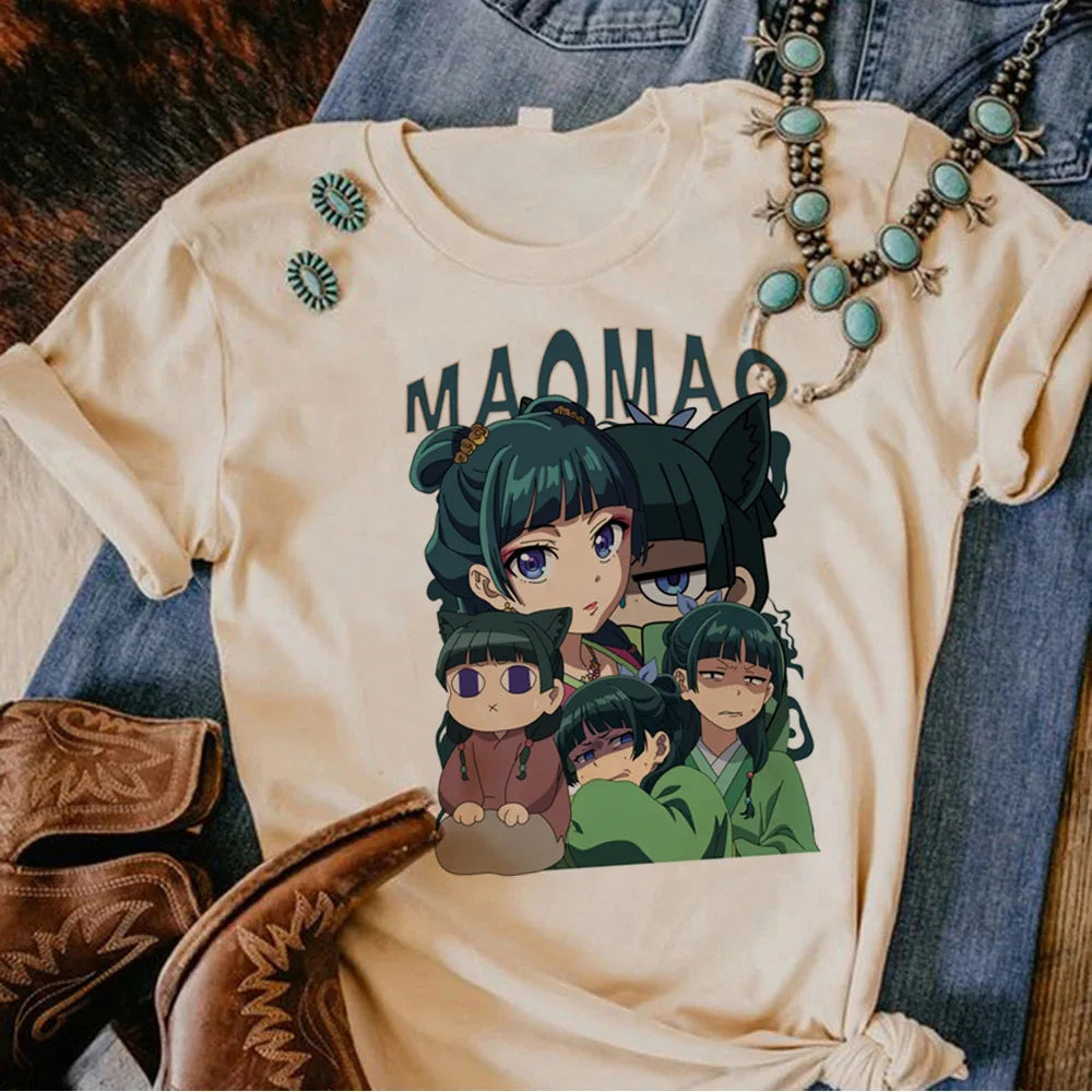 The Apothecary Diaries Maomao Graphic Tee – Anime Fan Shirt