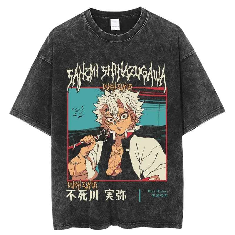 Harajuku Vintage Oversized Graphic Tee