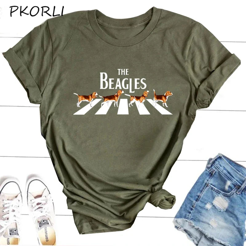The Beagles Band Tee - Neon Districts