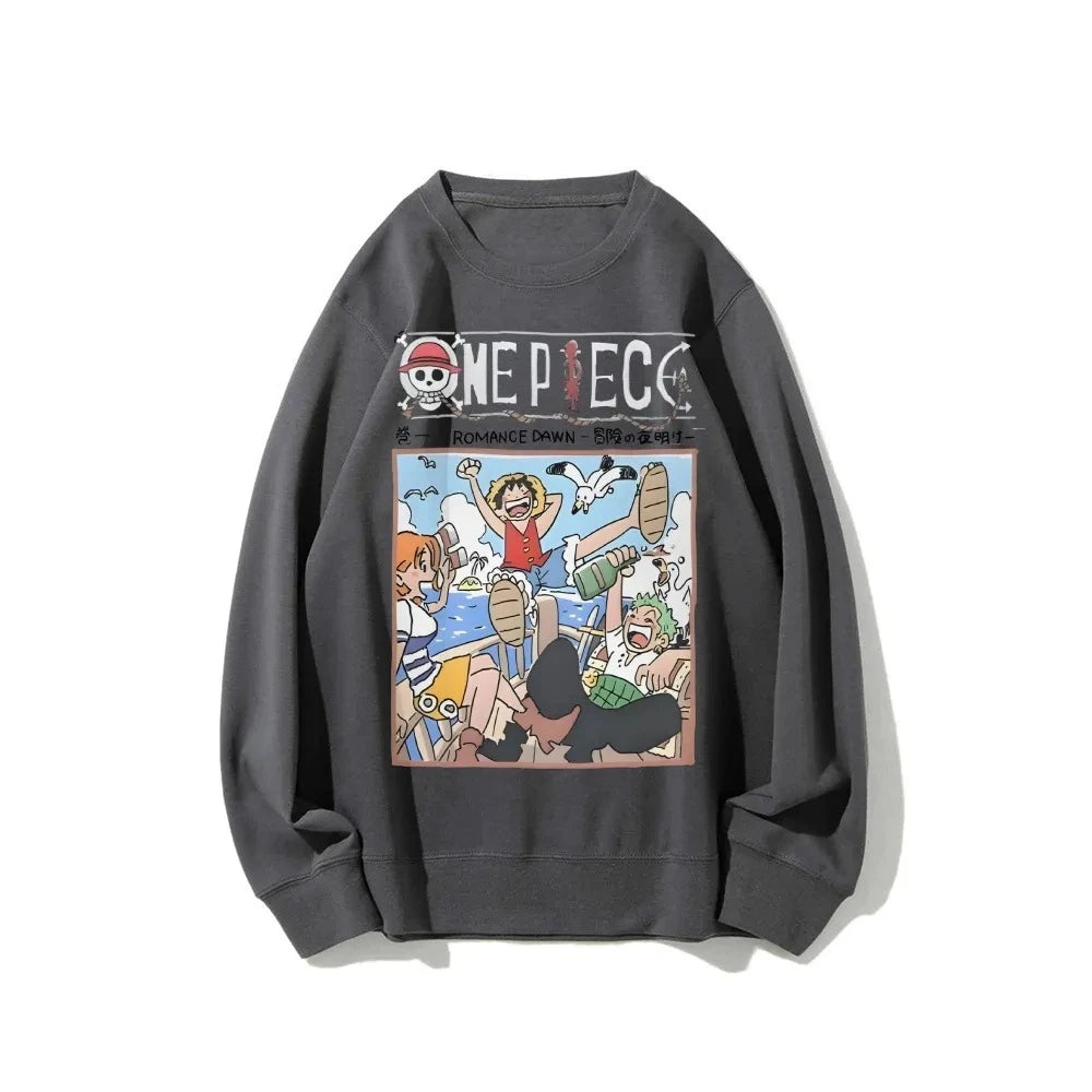 One Piece Luffy & Zoro Hoodie - Neon Districts