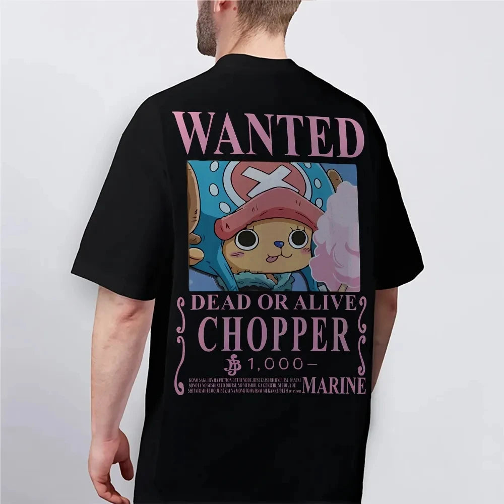 One Piece Chopper Punk Anime Tee - Neon Districts