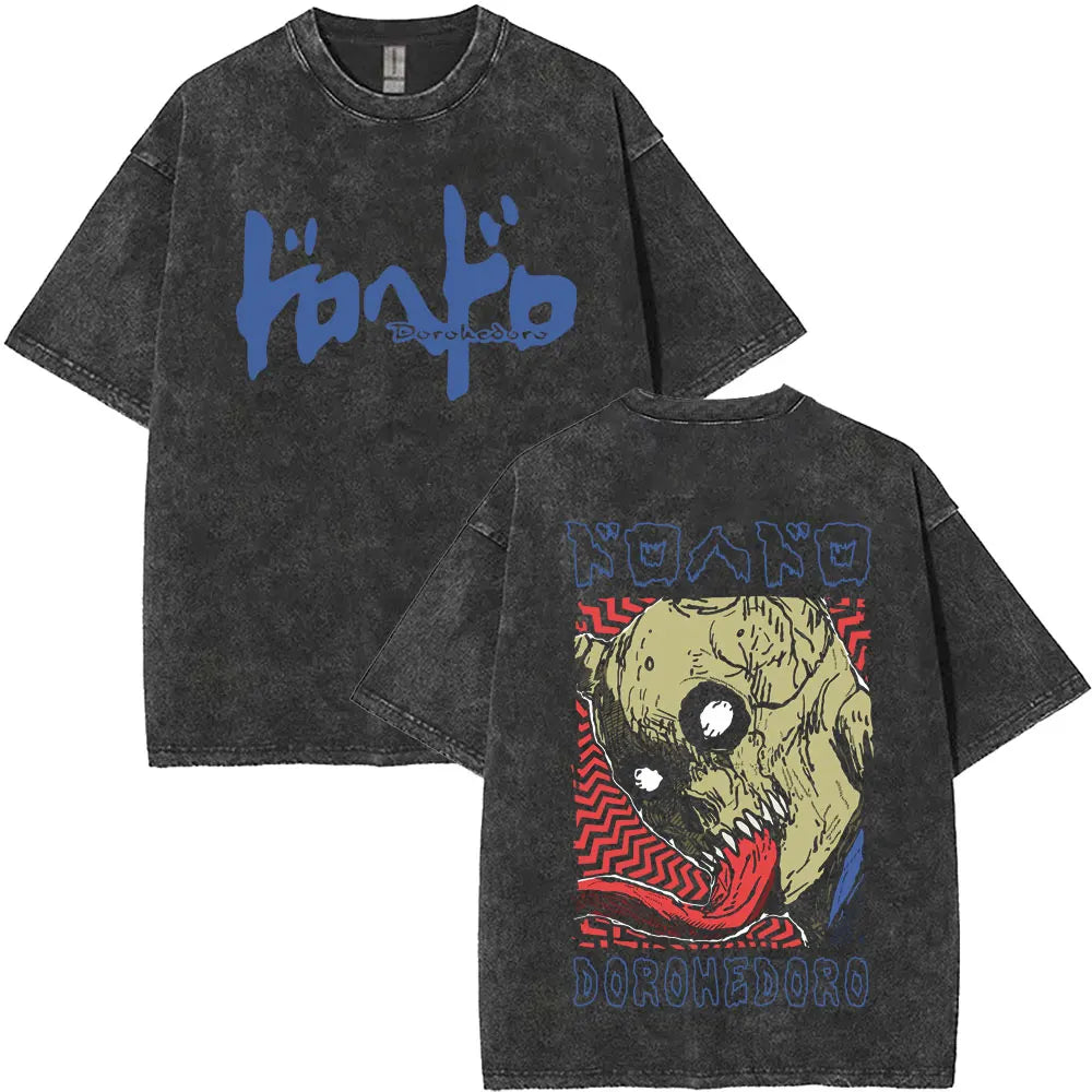 Dorohedoro Kaiman Washed Gothic Manga Tee