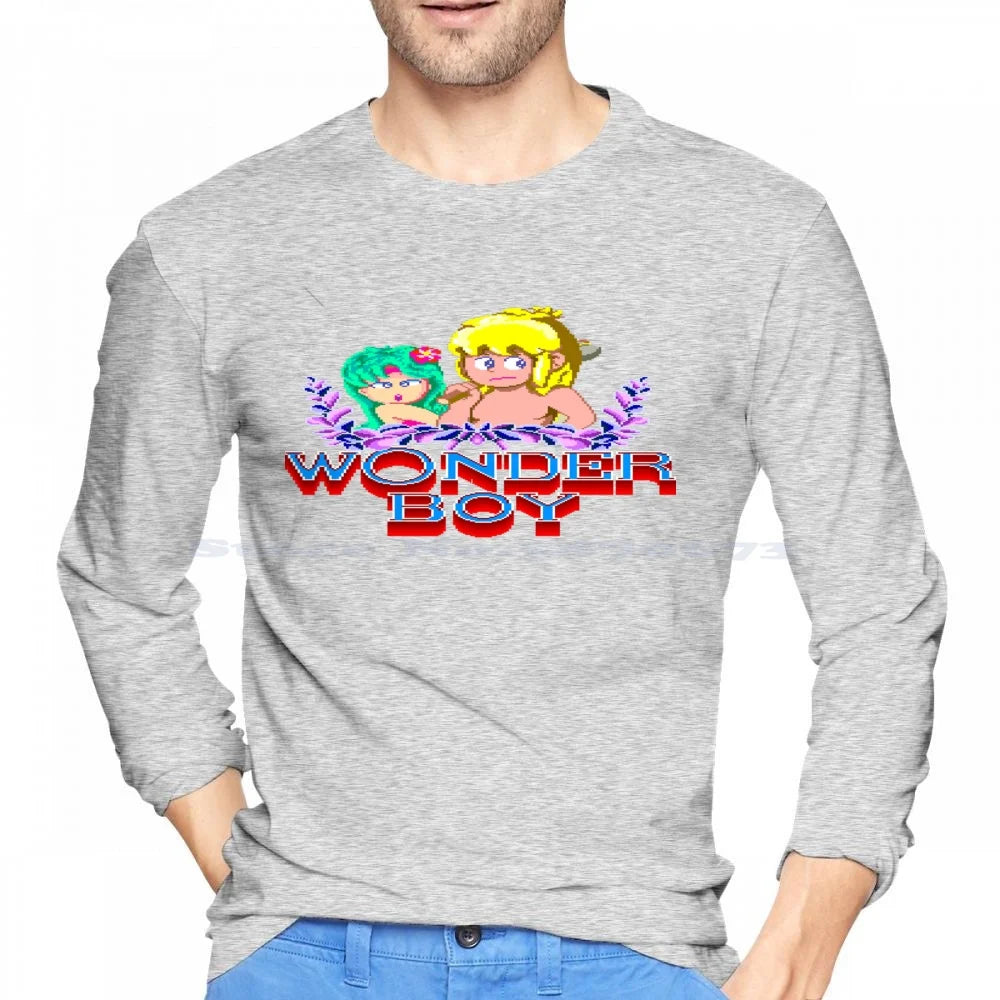 Wonder Boy — Arcade Classic Retro Vintage Tee - Neon Districts