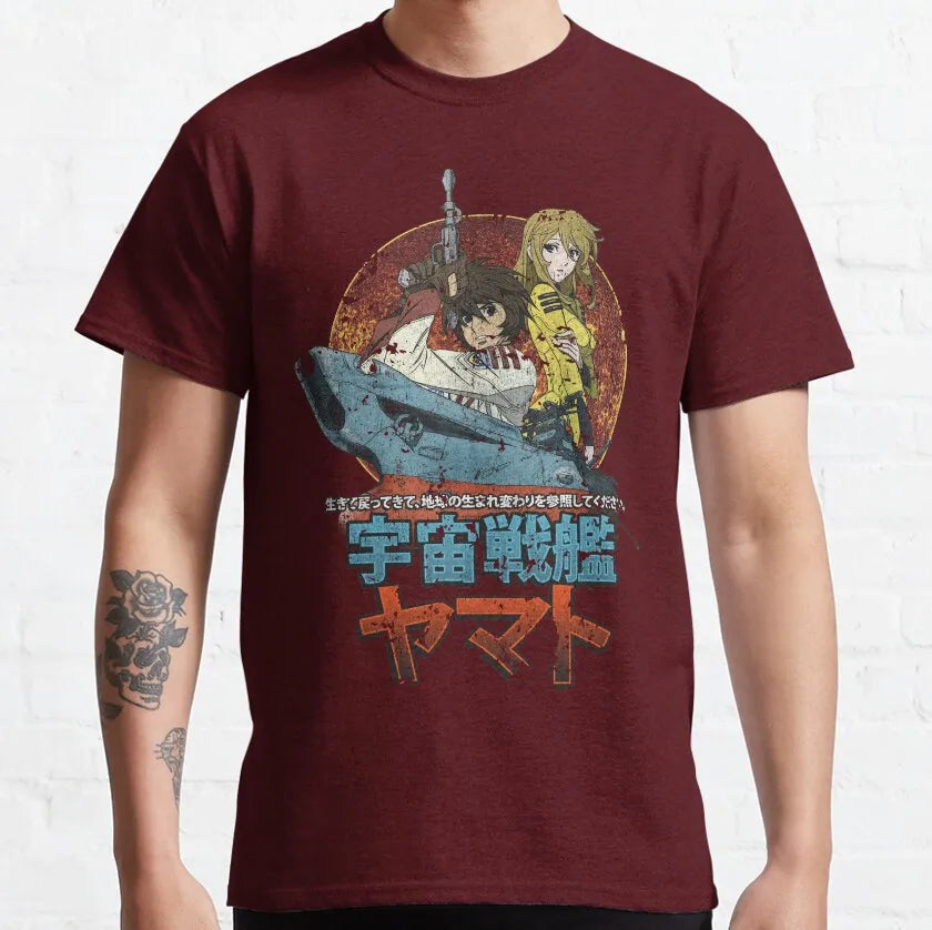 Space Battleship Yamato — 1980s Anime Vintage Tee