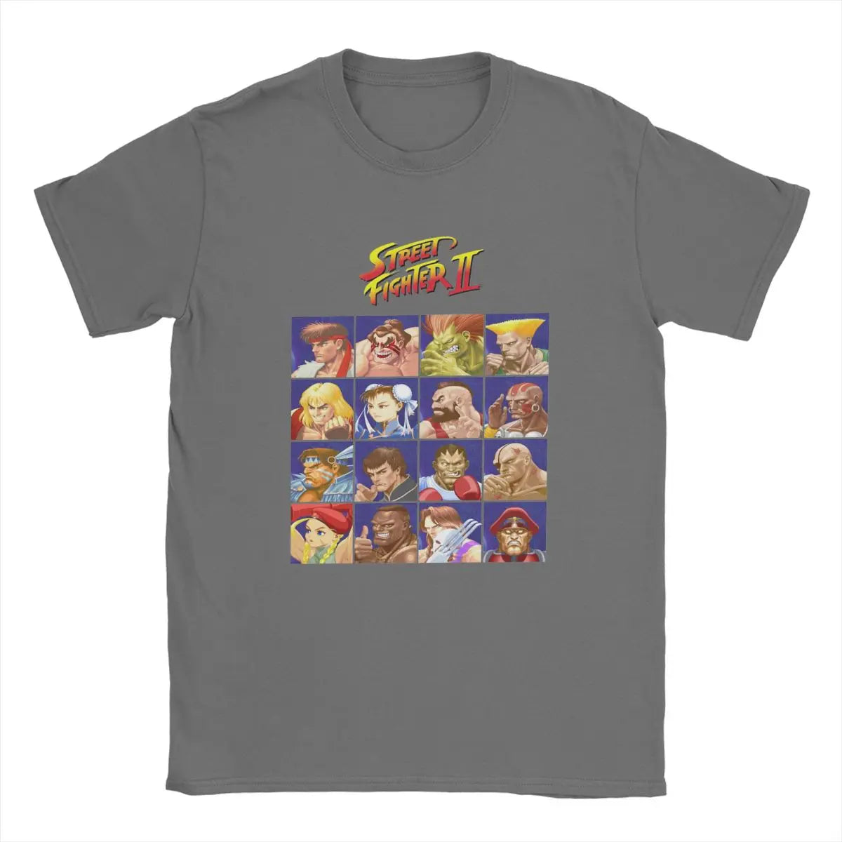Street Fighter II — Character Select Screen Tee - Neon Districts