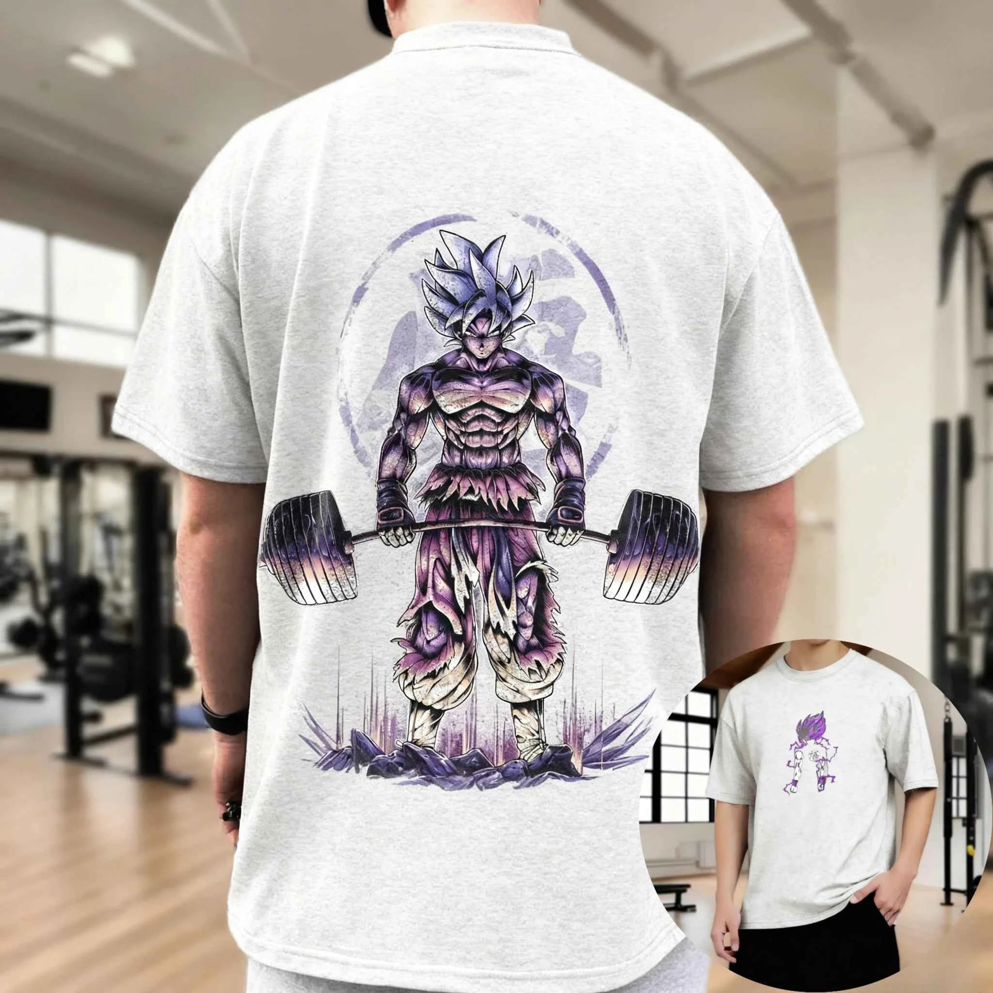 Super Saiyan Goku Harajuku Gym Tee