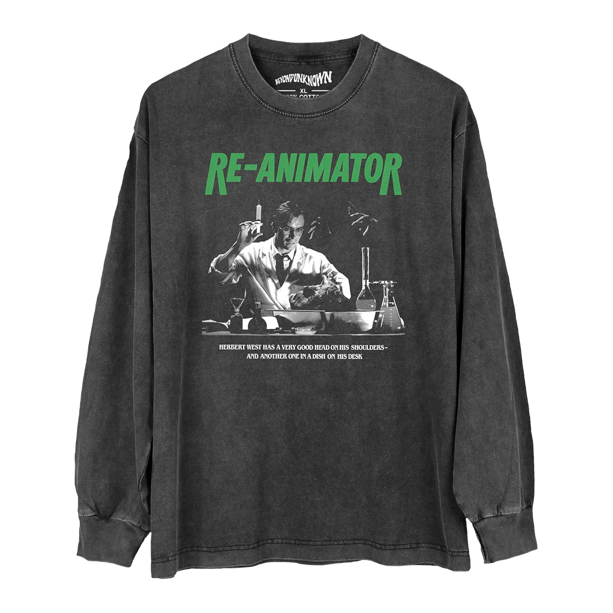 Re-Animator — H.P. Lovecraft Horror Washed Tee