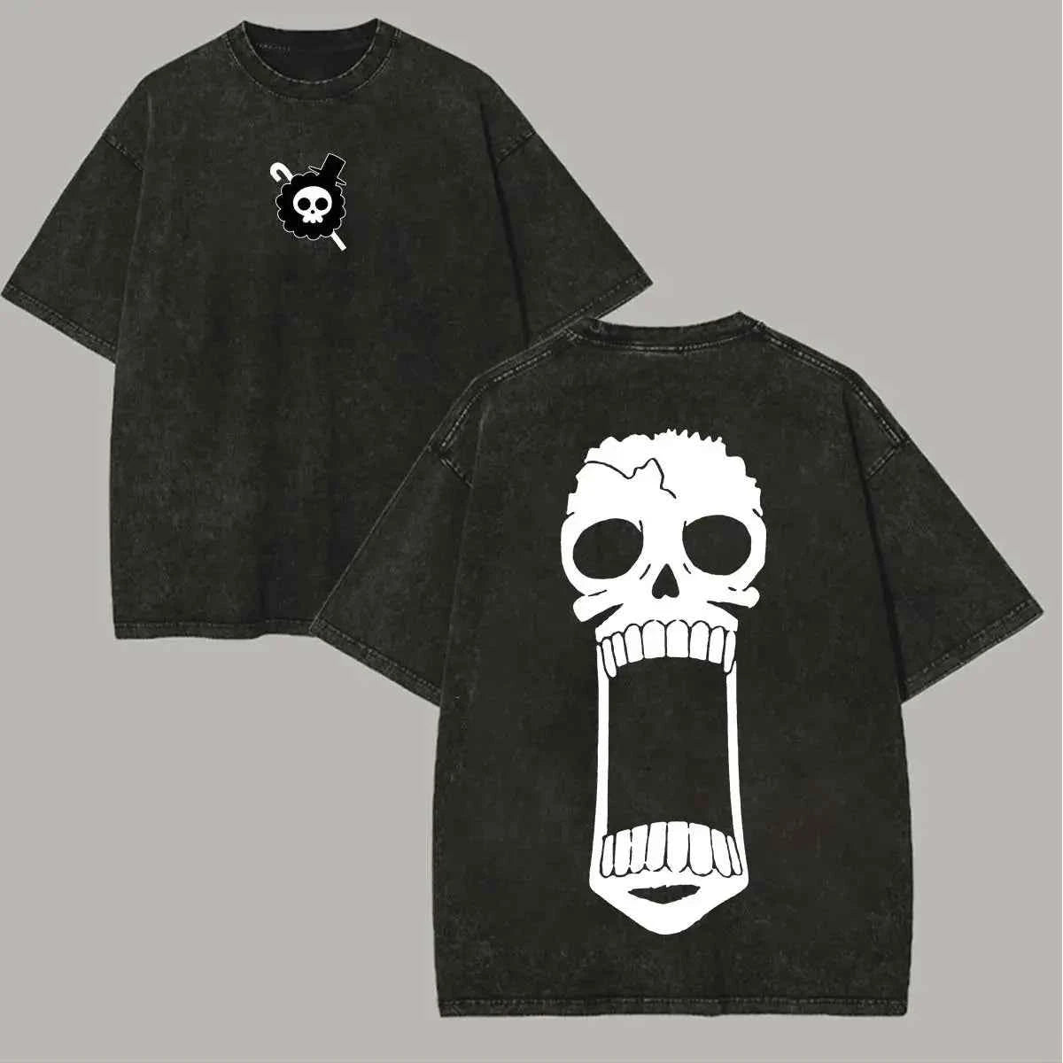 One Piece Vintage Washed Tee – Graphic Print Streetwear