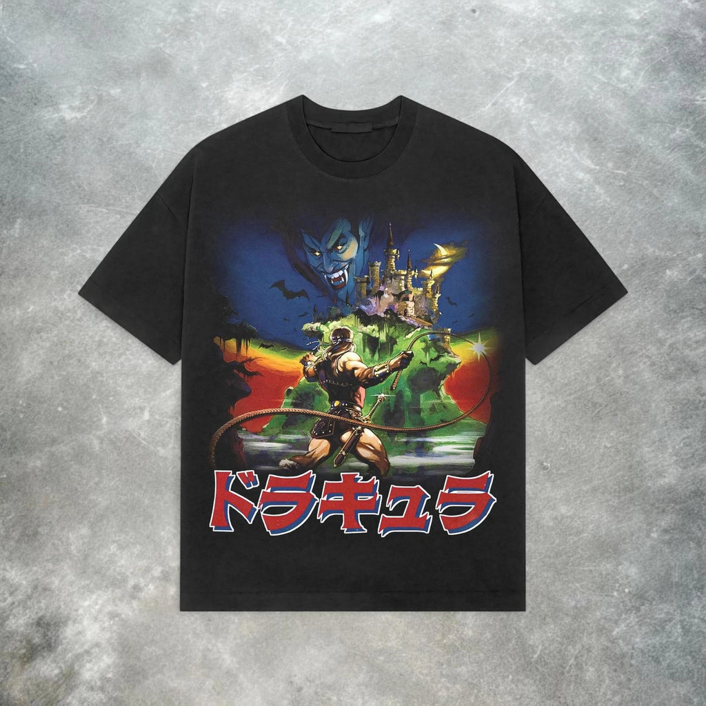 Castlevania — NES Retro 80s Video Game Tee - Neon Districts