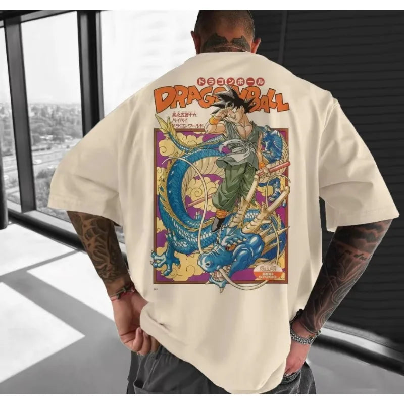 Dragon Ball Collab Streetwear Tee - Neon Districts