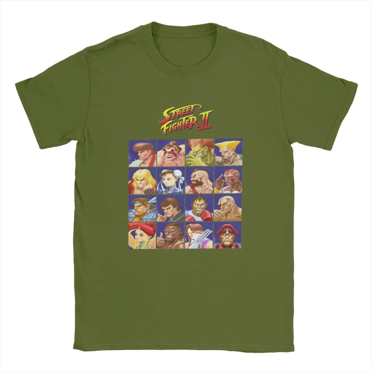 Street Fighter II — Character Select Screen Tee - Neon Districts