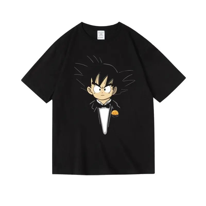 Dragon Ball Goku 2D Print Tee - Neon Districts