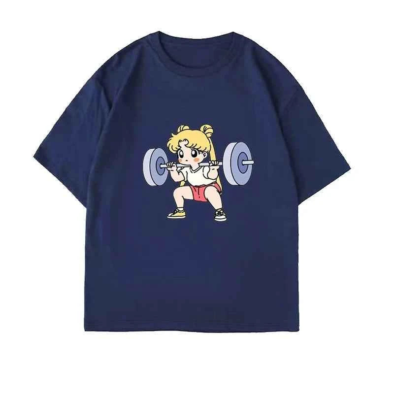 Sailor Moon Gym Rat Graphic Tee