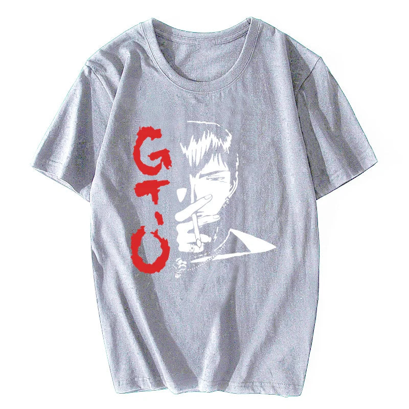 GTO Onizuka Funny Harajuku Tee – Great Teacher Cotton Shirt