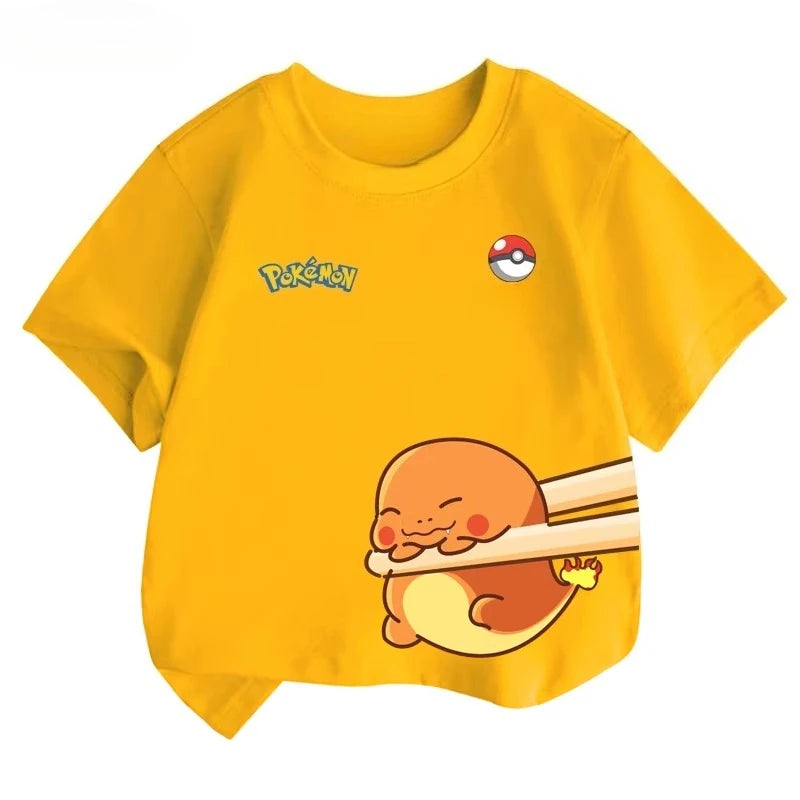 Pokémon Pikachu Kids Cotton Tee - Neon Districts