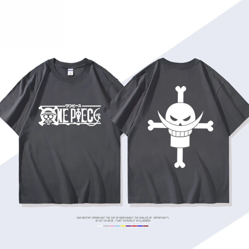 One Piece — Edward Newgate Whitebeard Graphic Tee - Neon Districts