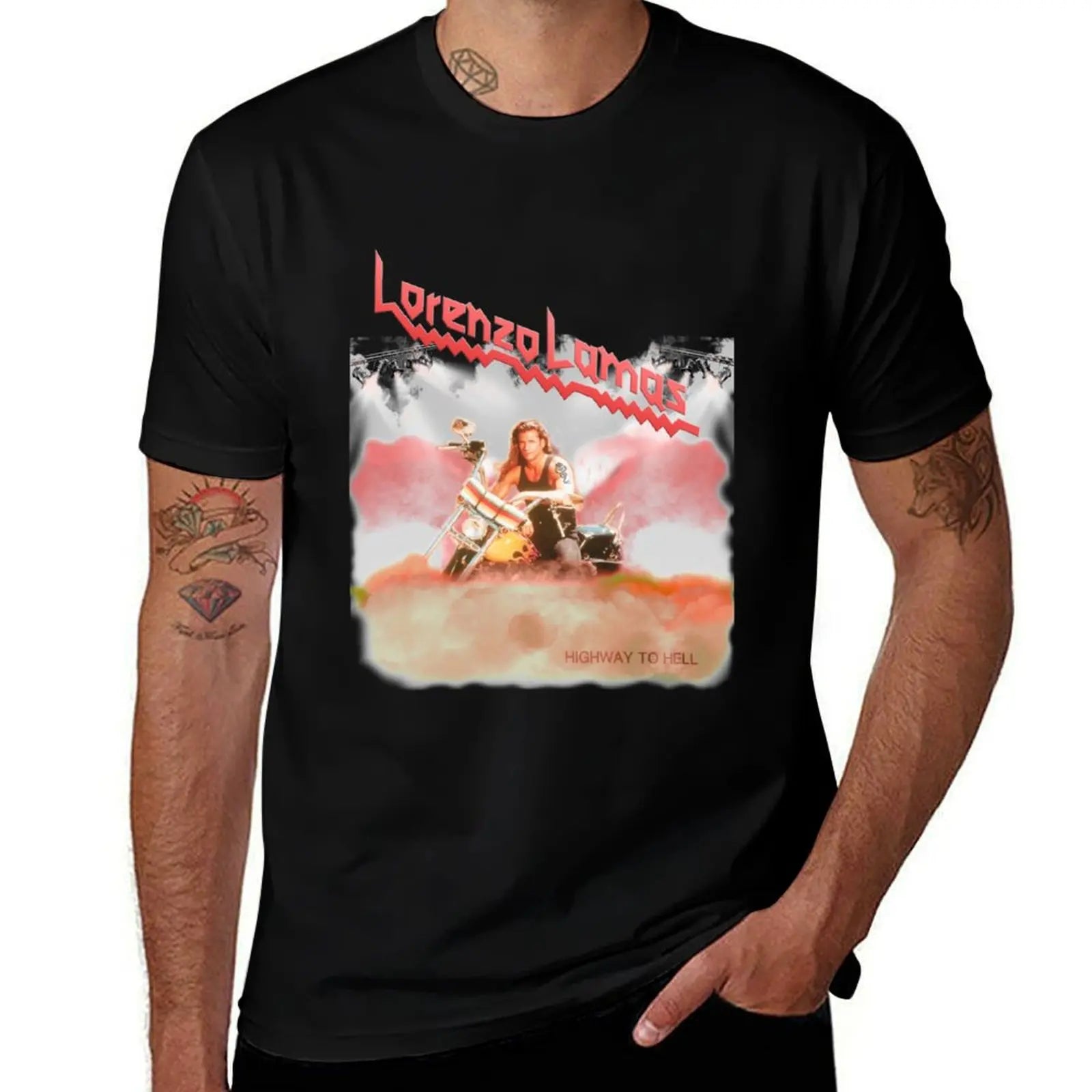Lorenzo Lamas — Metal Renegade Vintage Tee