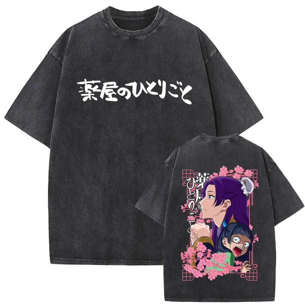 Apothecary Diaries Maomao Vintage Washed Tee – Manga Graphic