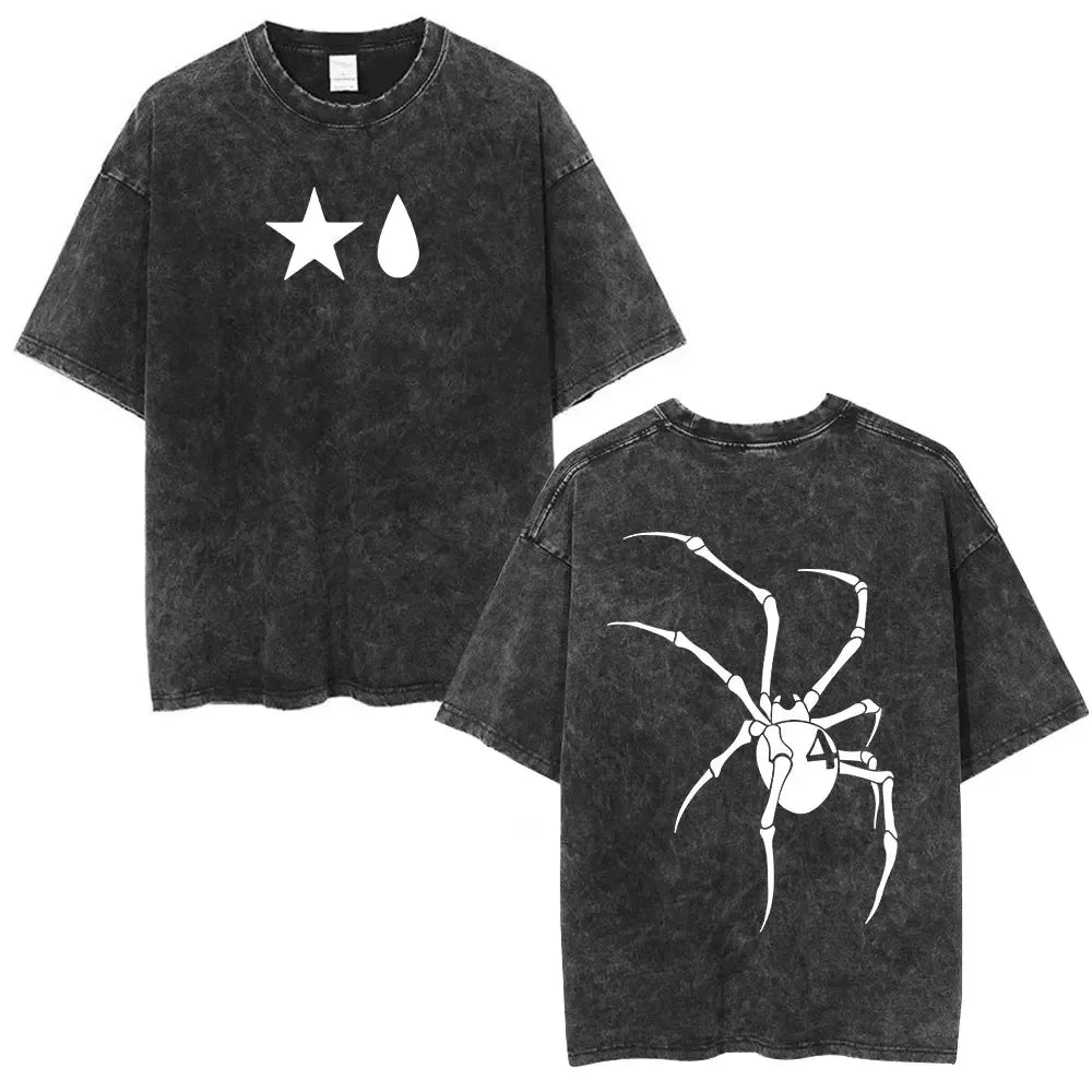 Hunter x Hunter Phantom Troupe Tee – Hisoka Oversized Washed