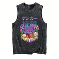 Pokémon — Gengar Ramen Washed Vintage Tank Top - Neon Districts