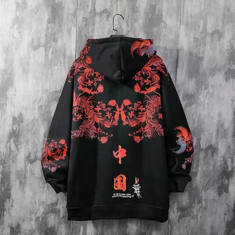 Y2K Loft Print Hoodie - Neon Districts