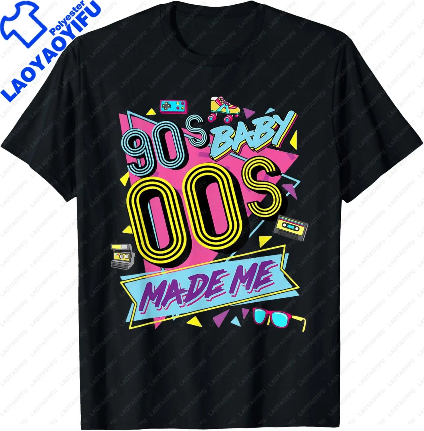 80s & 90s Arcade — Retro Vintage Classic Streetwear Tee - Neon Districts