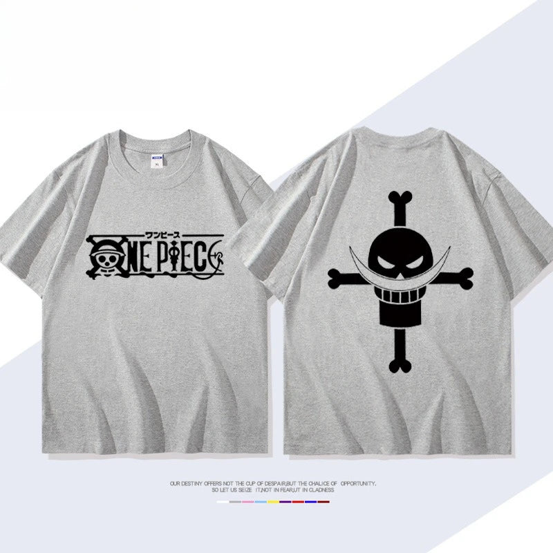 One Piece — Edward Newgate Whitebeard Graphic Tee - Neon Districts
